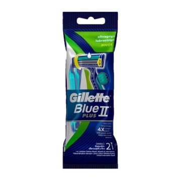 图片 Gillette Blue II Plus Razor, GIL01B