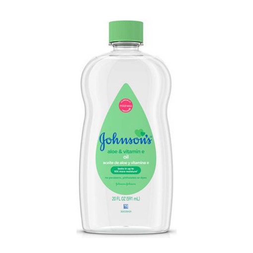 图片 Johnson's Aloe Vera and Vitamin E Baby Oil, JOH22