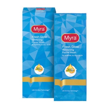 图片 Myra Fresh Glow Whitening Facial Wash 10mL, MYR19B