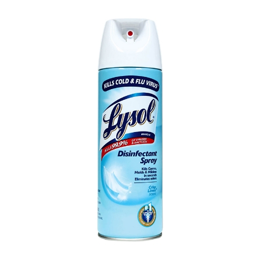 图片 Lysol Crisp Linen Scent Disinfectant Spray, LYS07