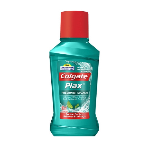 图片 Colgate Plax Freshmint Splash Mouthwash, COL102