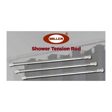 图片 Miller Aluminum Shower Tension Rod, ML204S