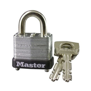 图片 Master Lock 25MM 11MM Shackle Laminated Steel Padlock, MSP10D