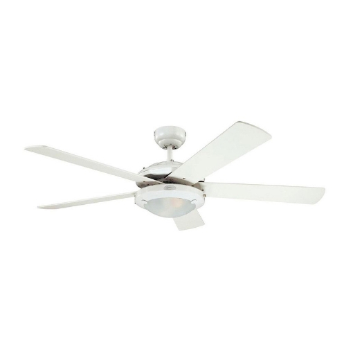 图片 Westinghouse Comet 52" White Ceiling Fan, WH5C52WHD