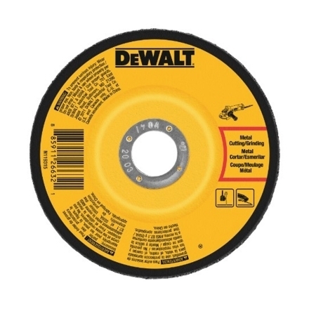 Dewalt Grinding Disc, High Performance Reinforced Cut-Off Wheel