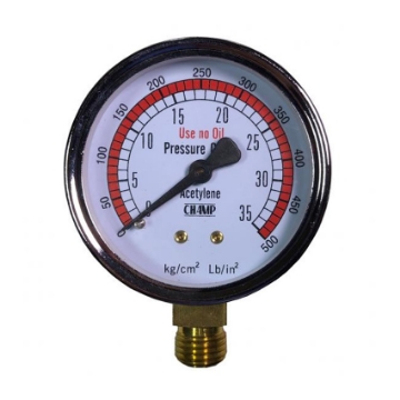 Harris Acetylene Gauge 35 PSI