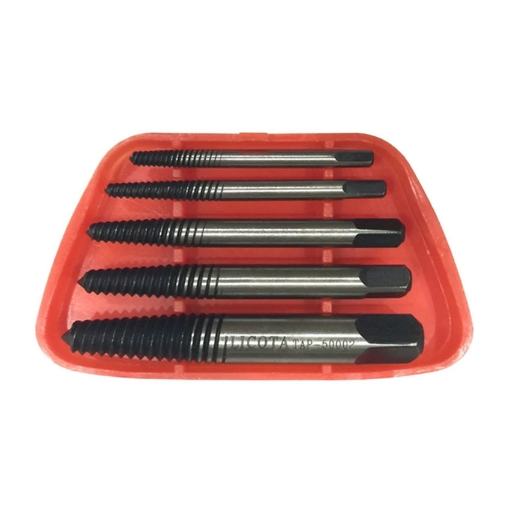 图片 Licota Screw Extractor Set (Black/Silver), TAP-50002