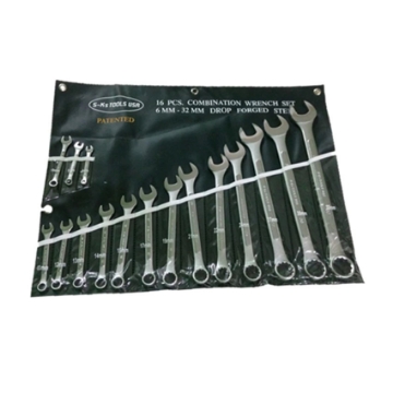 图片 S-Ks Tools USA 16Pcs. Combination Wrench Set 6mm-32mm, SKS-12632