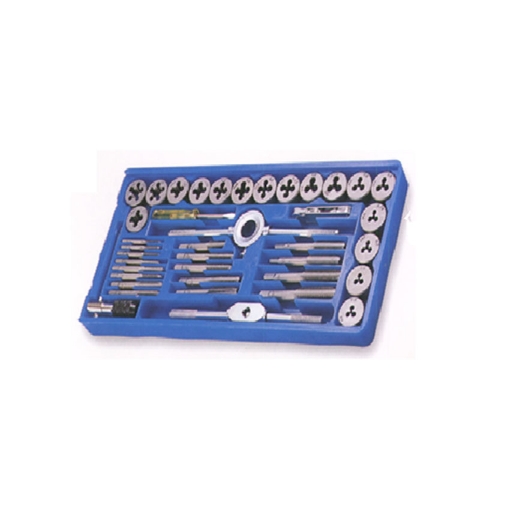 图片 S-Ks Tools USA 40 Pcs. Tap & Die Set - Combination of Metric & SAE, TD40P-N