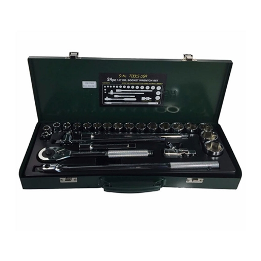 图片 S-Ks Tools USA Socket Wrench Set (Chrome), A-24