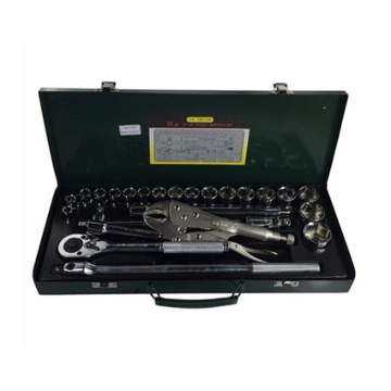 图片 S-Ks Tools USA Socket Wrench Set (Chrome), A-25