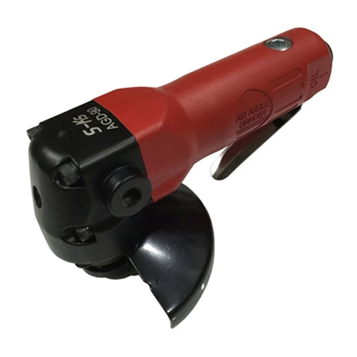 图片 S-Ks Tools USA 4” Air Angle Grinder (Black/Red), AGD-90