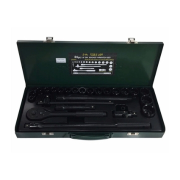 图片 S-Ks Tools USA Socket Wrench Set (Black), B-24