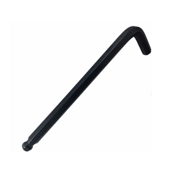 图片 S-Ks Tools USA Ball Point Long Arm Allen Wrench (Black), Long Metric Size