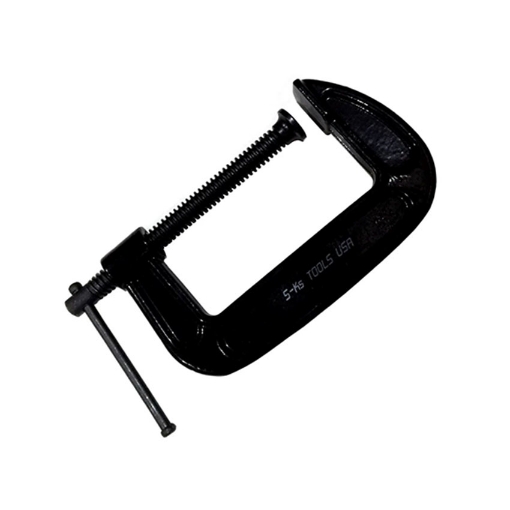 图片 S-Ks Tools USA Series Heavy Duty Steel C-Clamp (Black), CT-301