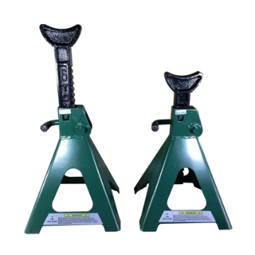 图片 S-Ks Tools USA Heavy Duty 3 Ton Jack Stand (Black/Green), JM-0230