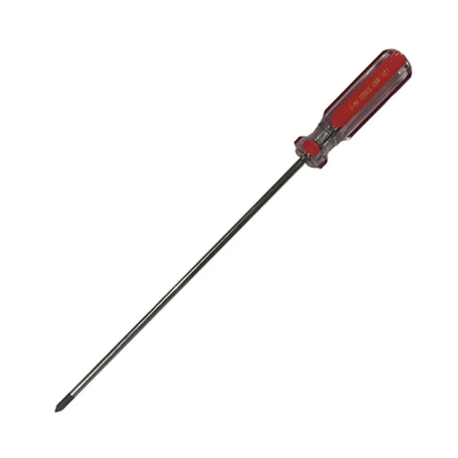 图片 S-Ks Tools USA Philip Screwdriver (Red/Silver) Round CRV Magnetic Tip-Price per Dozen, No. 101 -1/8"