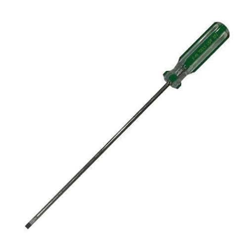 图片 S-Ks Tools USA Slotted Screwdriver (Green/Silver) No. 101 -1/8" Round CRV Magnetic Tip-Price per Dozen, CRV-No. 101 -1/8"