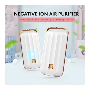 图片 Anion Air Purifier Necklace Portable, Air Purifier Small Neck, Air Purifier Prevent PM2.5 Formaldehyde Necklace, UE04AIRF2