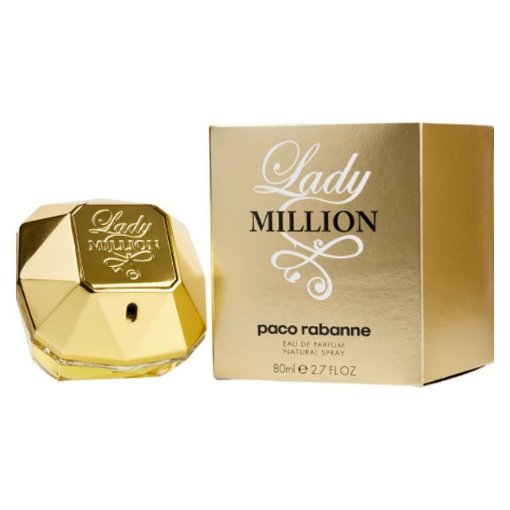 图片 Paco Rabanne Lady Million Women Authentic Perfume 80 ml, PACORABANNELADY