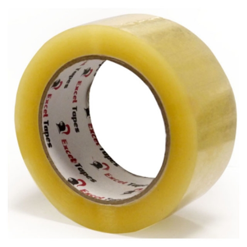 图片 Excel Packaging Tape 45 microns (48mm x 50m, 48mm x 100m) Clear/Tan, EXCELP.TAPE