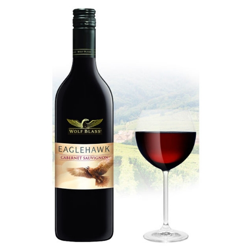 图片 Wolf Blass Eaglehawk Cabernet Sauvignon Australian Red Wine 750 ml, WOLFBLASSCABERNET