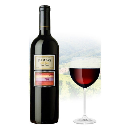 图片 Pampas del sur Tinto Argentinian Red Wine 750 ml, PAMPASTINTO