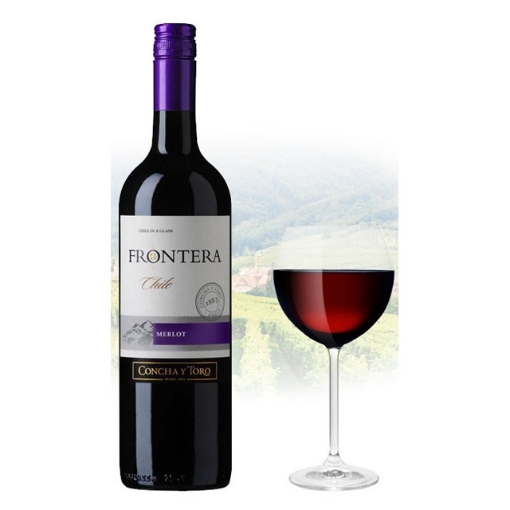 图片 Frontera Merlot Chilean Red Wine 750 ml, FRONTERAMERLOT