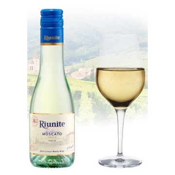 图片 Riunite Trebbiano Moscato Italian White Wine 187ml Miniature, RIUNITETREBBIANO