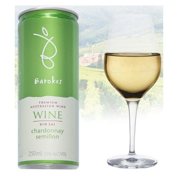 图片 Barokes Chardonnay & Semillon Australian White Wine 250 ml, BAROKESCHARDONNAY