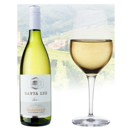 图片 Santa Luz Classic Chardonnay Chilean White Wine Half-Bottle 375ml, SANTALUZCLASSIC375