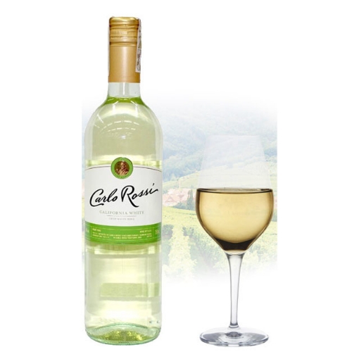 图片 Carlo Rossi White Californian White Wine 750 ml, CARLOROSSIWHITE