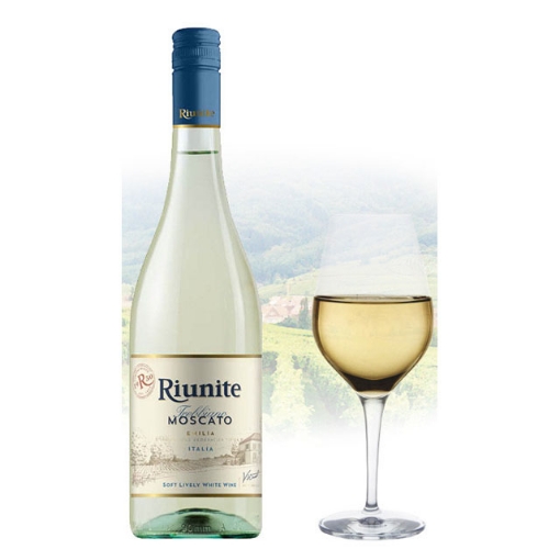 图片 Riunite Trebbiano Moscato Italian White Wine 750 ml, RIUNITEMOSACATO