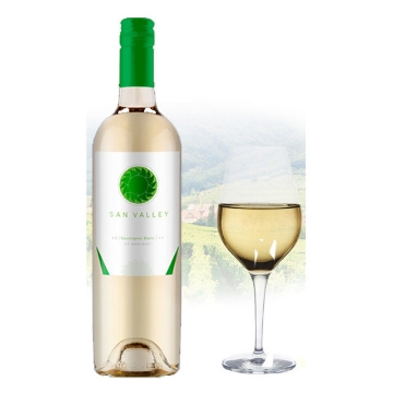 图片 San Valley Sauvignon Blanc Chilean White Wine 750 ml, SANVALLEYBLANC