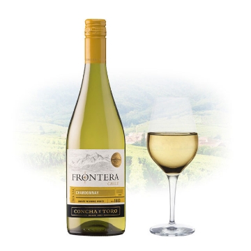 图片 Frontera Chardonnay Chilean White Wine 750 ml, FRONTERACHARDONNAY