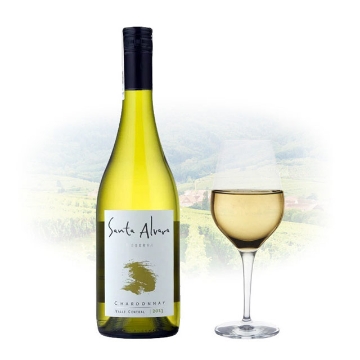 图片 Santa Alvara Reserva Chardonnay Chilean White Wine 750 ml, SANTAALVARACHARDONNAY