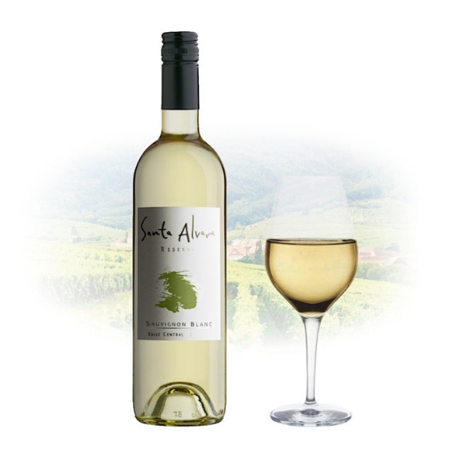 图片 Santa Alvara Reserva Sauvignon Blanc Chilean White Wine 750 ml, SANTAALVARASAUVIGNON