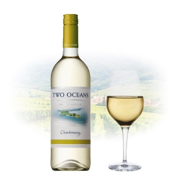 图片 Two Oceans Chardonnay South African White Wine 750 ml, TWOOCEANSCHARDONNAY