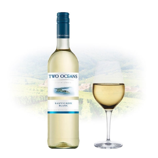 图片 Two Oceans Sauvignon Blanc South African White Wine 750 ml, TWOOCEANSSAUVIGNON