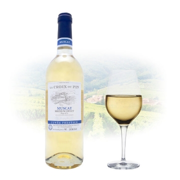 图片 La Croix du Pin Muscat Semi-Sweet French Wine 750 ml, LACROIXMUSCAT