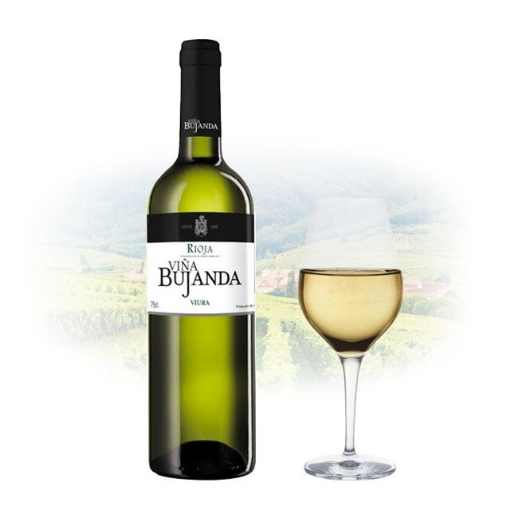 图片 Viña Bujanda Viura Spanish White Wine 750 ml, VINABUJANDAVIURA