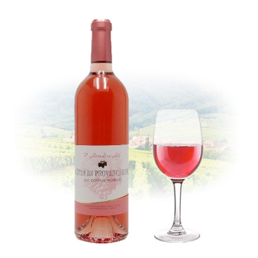 图片 Ferraud & Fils Côtes de Provence Rose French Pink Wine 750 ml, FERRAUDROSE