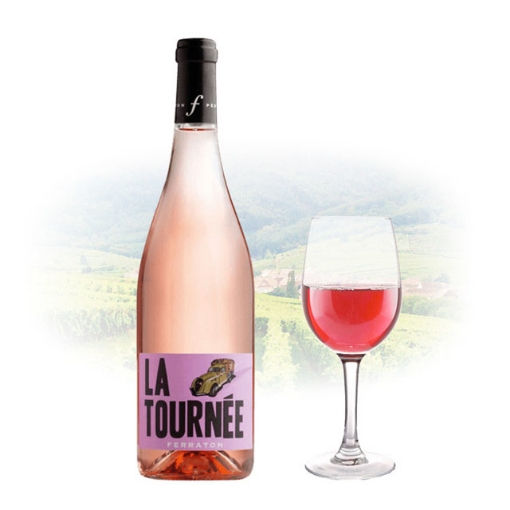 图片 Ferraton Pere & Fils La Tournée Rose French Pink Wine 750 ml, FERRATONROSE