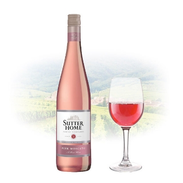 图片 Sutter Home Pink Moscato Californian Pink Wine 750 ml, SUTTERMOSCATO