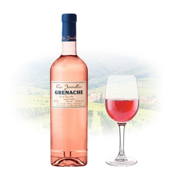 图片 Les Jamelles Grenache Rose French Pink Wine 750 ml, LESJAMELLESROSE