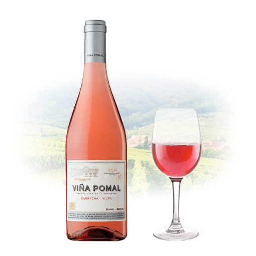 图片 Viña Pomal Garnacha Viura Rose Spanish Pink Wine 750 ml, VINAPOMALROSE