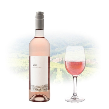 图片 Jules Rose Cotes De Provence AOC French Pink Wine 750 ml, JULESROSE