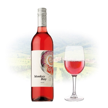 图片 Monkey Bay Rose New Zealand Pink Wine 750 ml, MONKEYBAYROSE