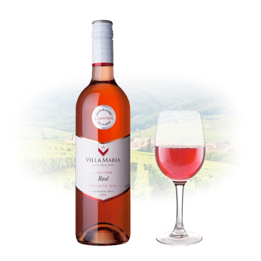 图片 Villa Maria Private Bin Rose New Zealand Pink Wine 750 ml, VILLAMARIAROSE