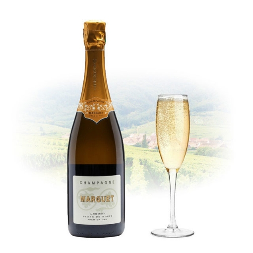 图片 Marguet Brut Blanc De Noirs Premier Cru Champagne 750 ml, MARGUETBLANC